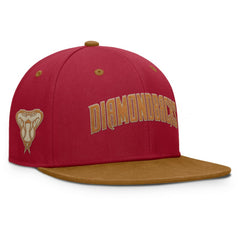 Arizona Diamondbacks Splinter Fitted Hat Red/Tan