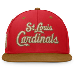 St. Louis Cardinals Splinter Fitted Hat Red/Tan