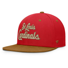 St. Louis Cardinals Splinter Fitted Hat Red/Tan