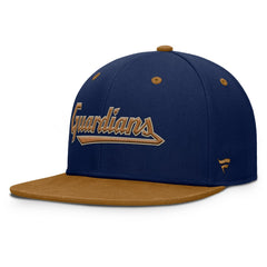 Cleveland Guardians Splinter Fitted Hat Navy/Tan