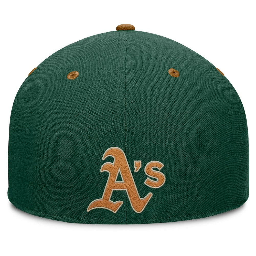 Athletics Splinter Fitted Hat Green/Tan