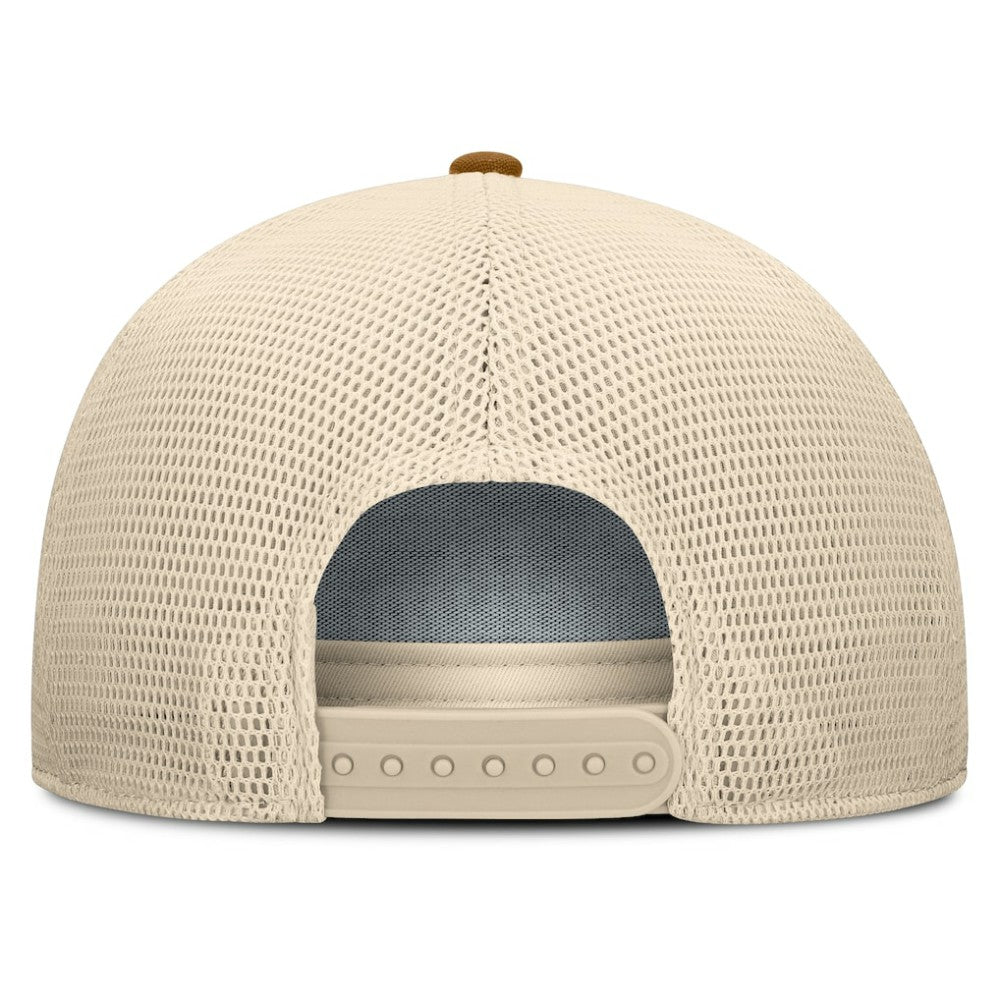 Washington Nationals A-Frame Trucker Adjustable Hat Brown
