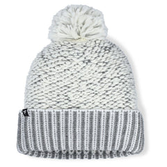 San Francisco Giants Women's Hangtime Cuffed Knit with Pom Heather Gray