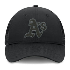 Athletics Launch Adjustable Trucker Hat Black
