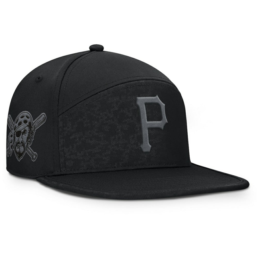 Pittsburgh Pirates Platoon Snapback Hat Black