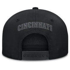 Cincinnati Reds Platoon Snapback Hat Black
