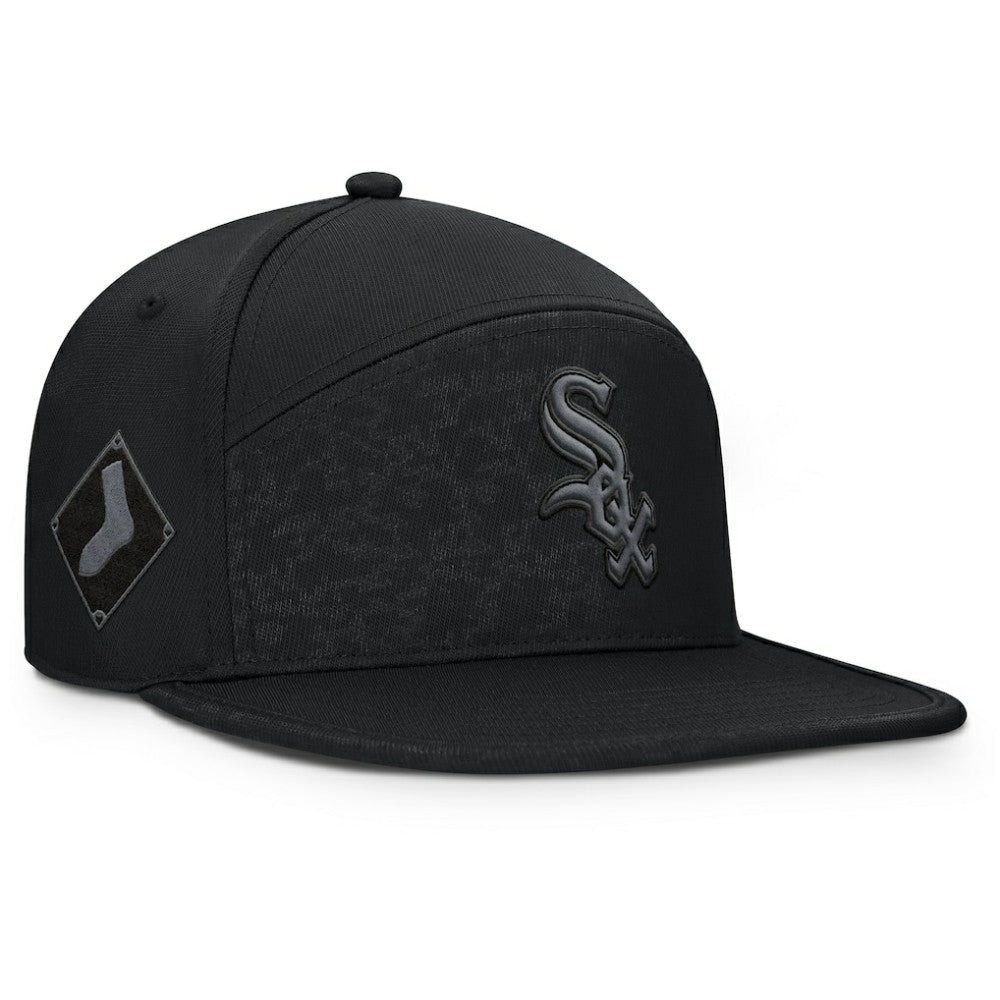 Chicago White Sox Platoon Snapback Hat Black