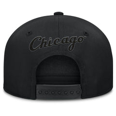 Chicago White Sox Platoon Snapback Hat Black