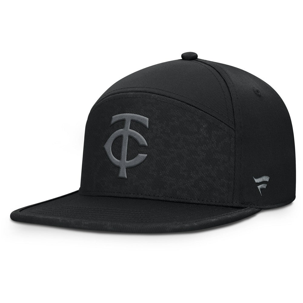 Minnesota Twins Platoon Adjustable Hat Black