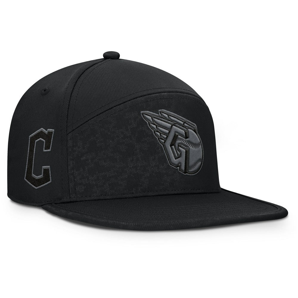 Cleveland Guardians Platoon Snapback Hat Black