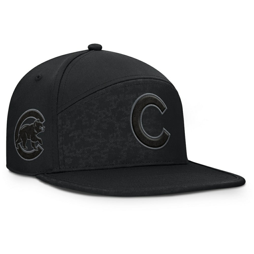 Chicago Cubs Platoon Snapback Hat Black
