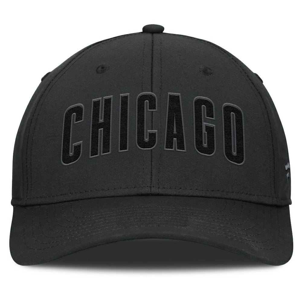 Chicago Cubs Overpower Flex Hat Black