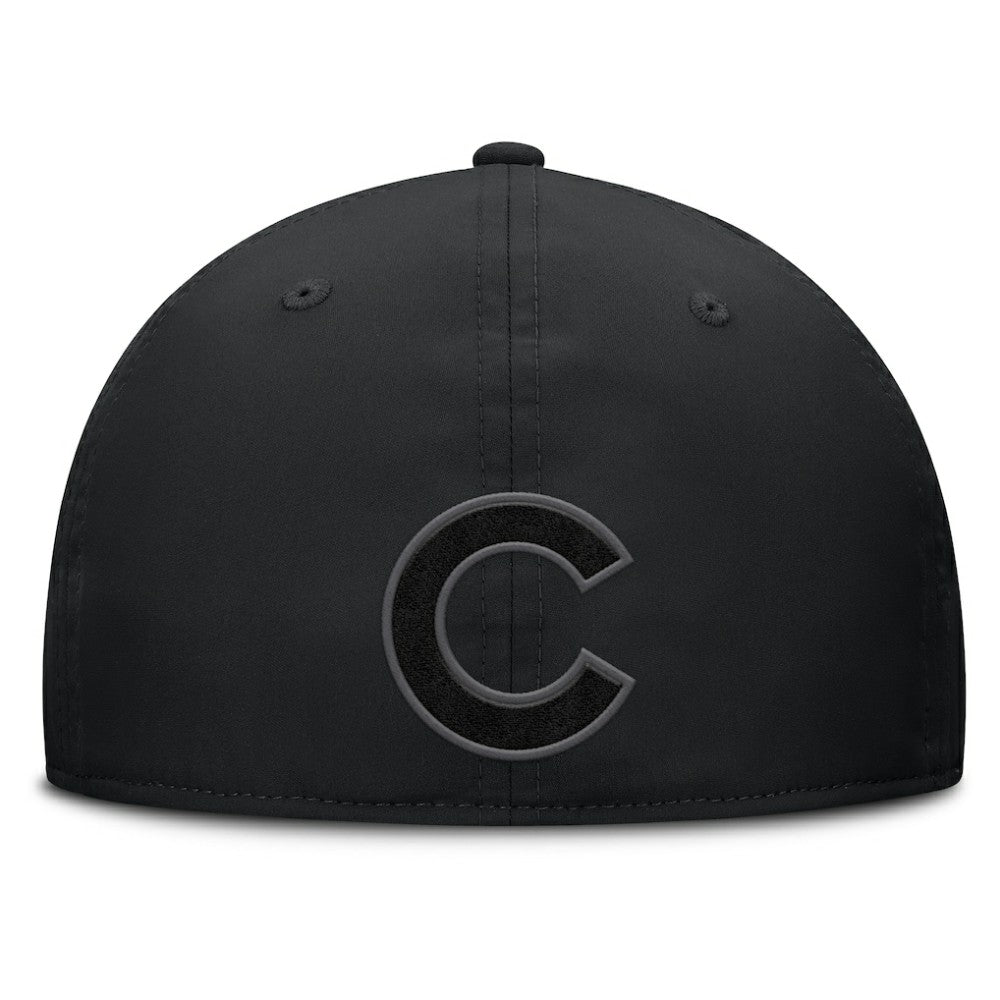 Chicago Cubs Overpower Flex Hat Black