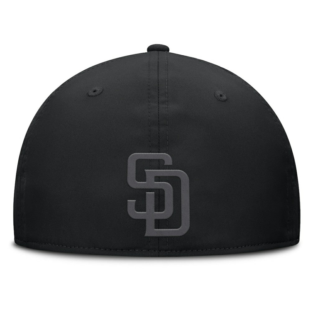 San Diego Padres Overpower Flex Hat Black