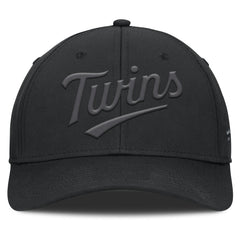 Minnesota Twins Overpower Flex Hat Black