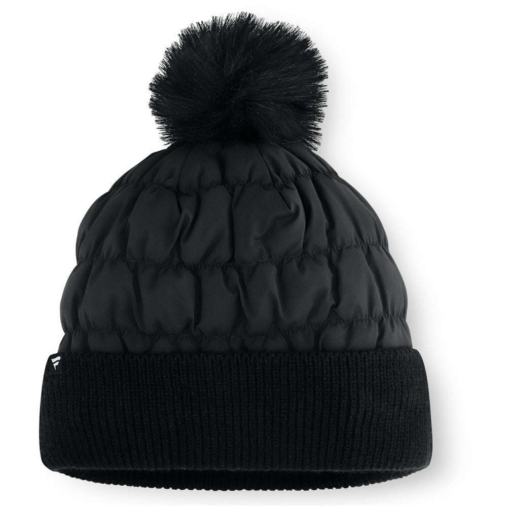 Cleveland Guardians Nightcap Cuffed Knit Hat with Pom Black