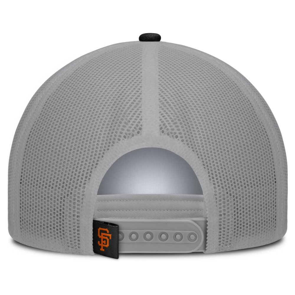 San Francisco Giants Designated A-Frame Foam Front Trucker Adjustable Hat White/Black