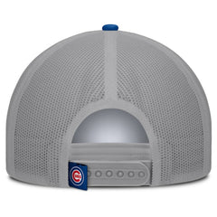 Chicago Cubs Designated A-Frame Foam Front Trucker Adjustable Hat White/Royal