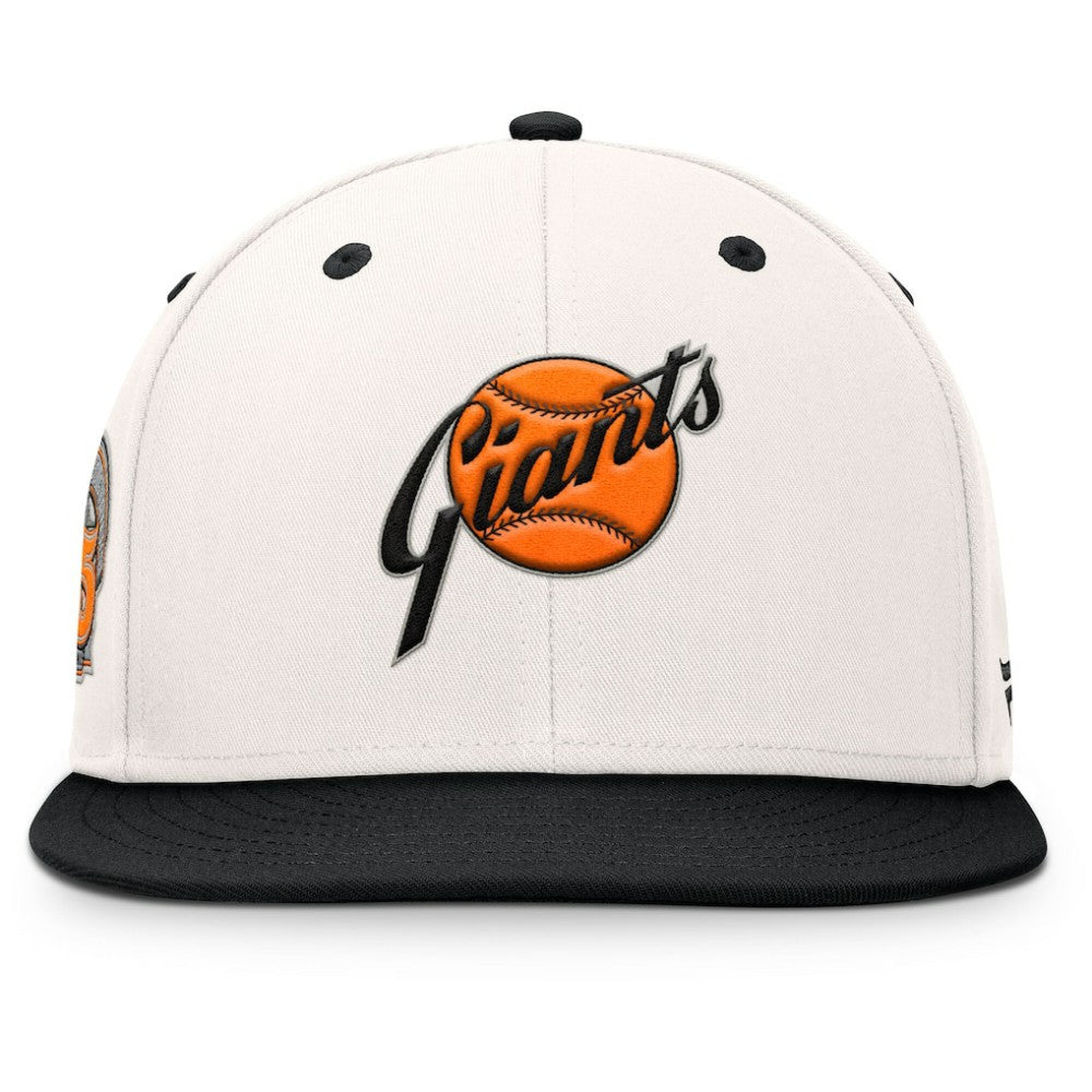 San Francisco Giants Unit Fitted Hat Cream/Black