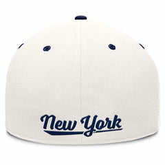 New York Yankees Unit Fitted Hat Cream/Navy