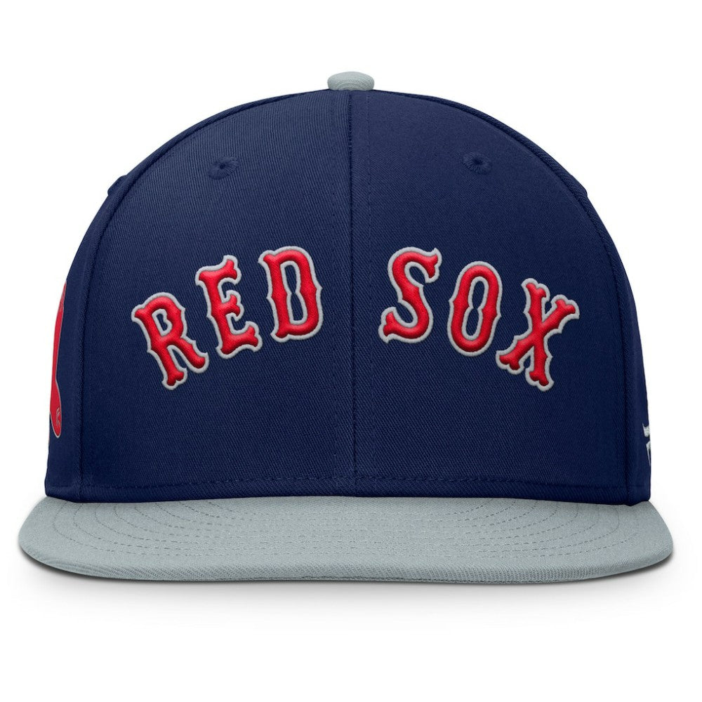 Boston Red Sox Yard Fitted Hat Navy/Gray