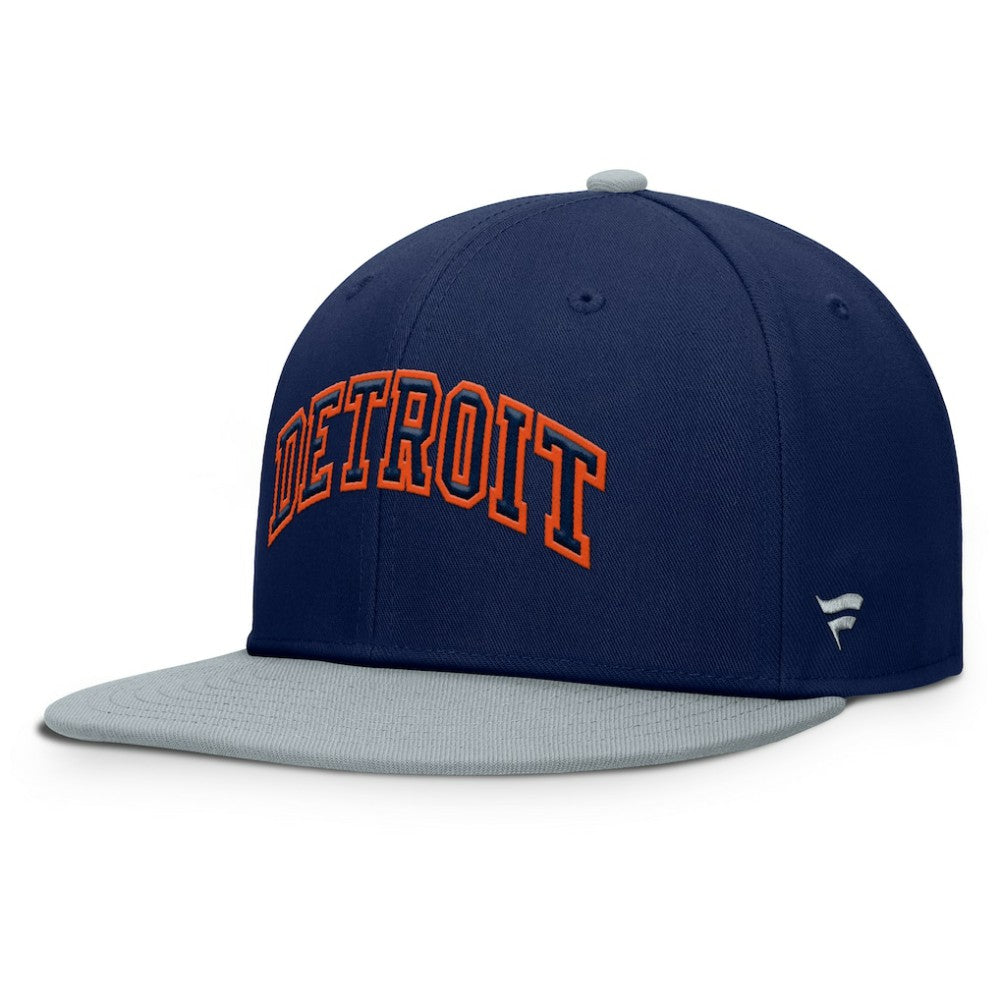 Detroit Tigers Yard Fitted Hat Navy/Gray