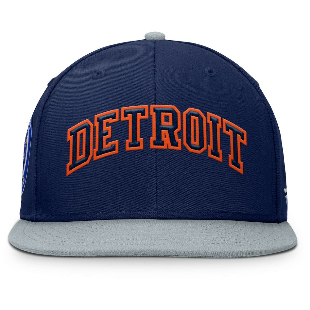 Detroit Tigers Yard Fitted Hat Navy/Gray