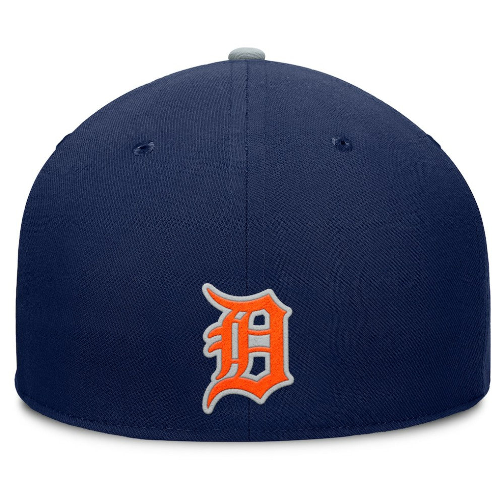 Detroit Tigers Yard Fitted Hat Navy/Gray