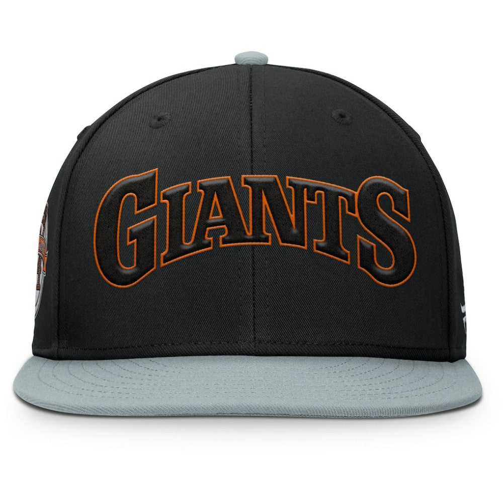 San Francisco Giants Yard Fitted Hat Black/Gray