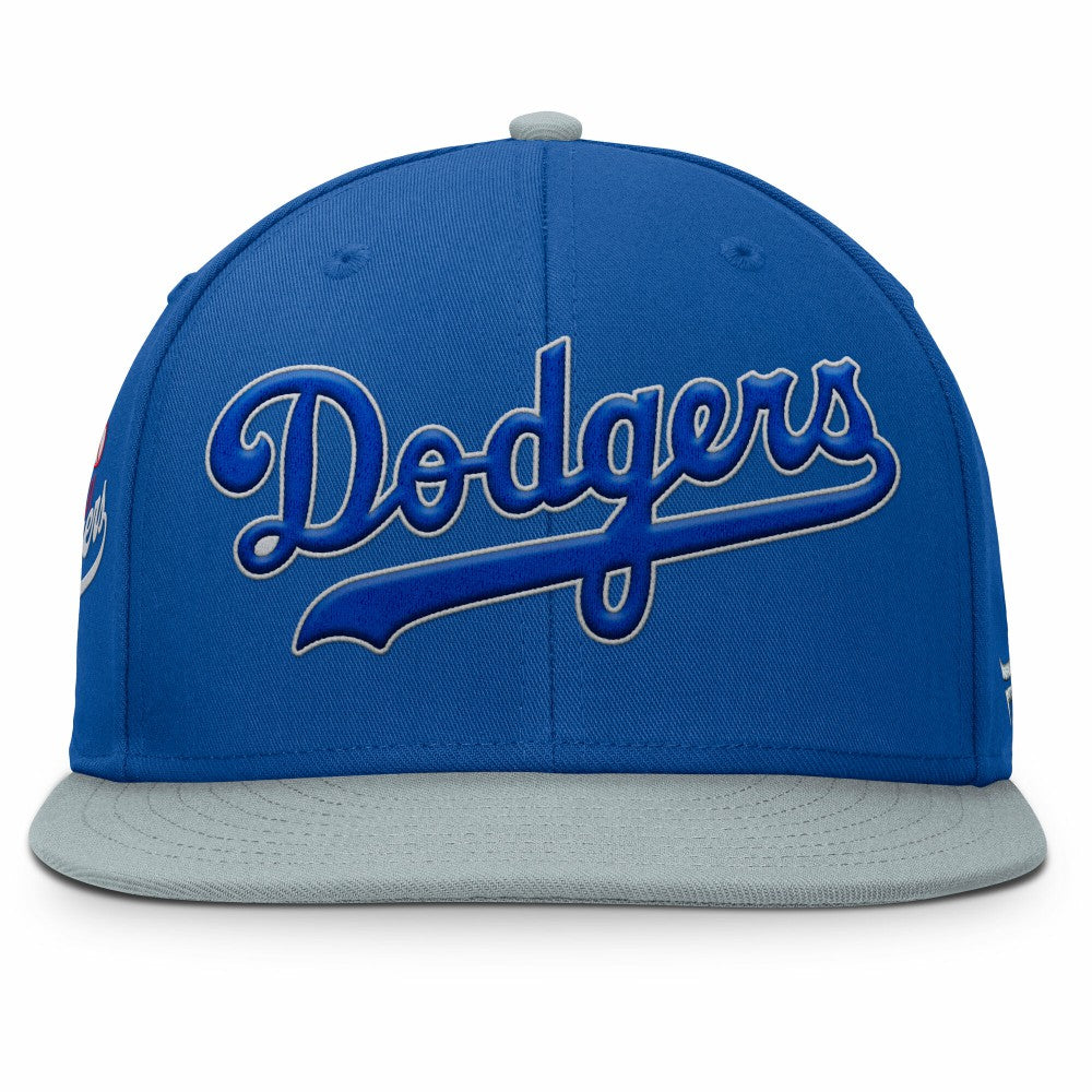 Los Angeles Dodgers Yard Fitted Hat Royal/Gray