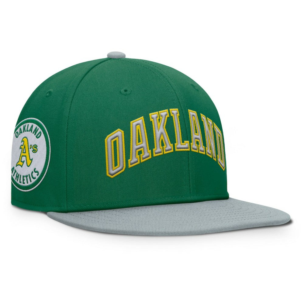Athletics Yard Fitted Hat Green/Gray