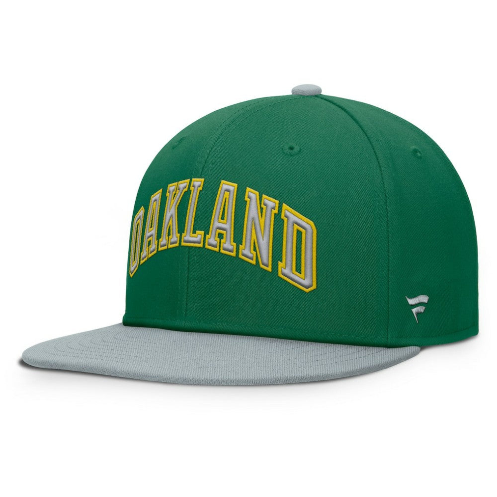 Athletics Yard Fitted Hat Green/Gray