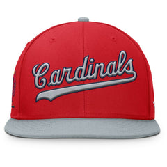 St. Louis Cardinals Yard Fitted Hat Red/Gray