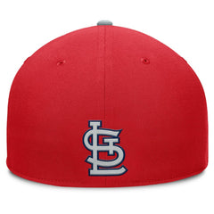 St. Louis Cardinals Yard Fitted Hat Red/Gray