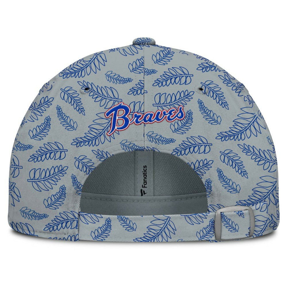 Atlanta Braves Women's Cooperstown Collection Shift Adjustable Hat Gray