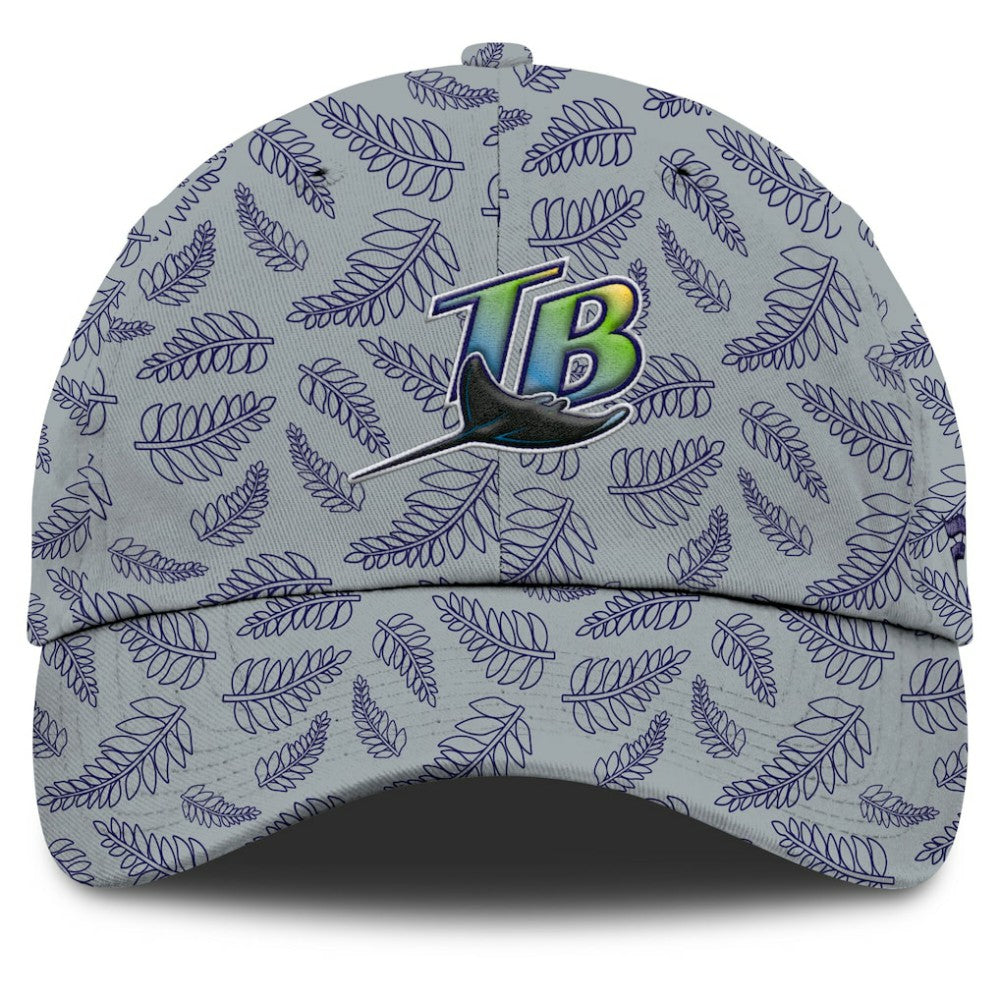 Tampa Bay Rays Women's Cooperstown Collection Shift Adjustable Hat Gray