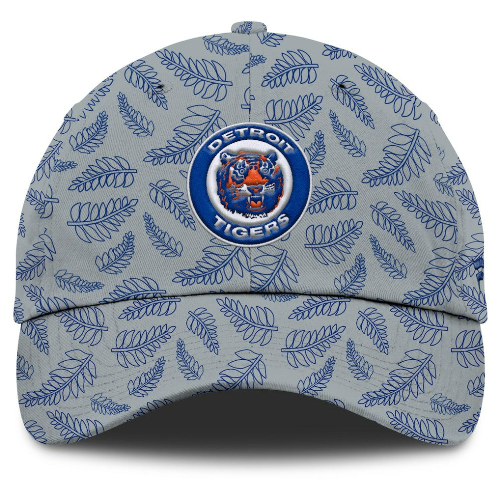 Detroit Tigers Women's Cooperstown Collection Shift Adjustable Hat Gray