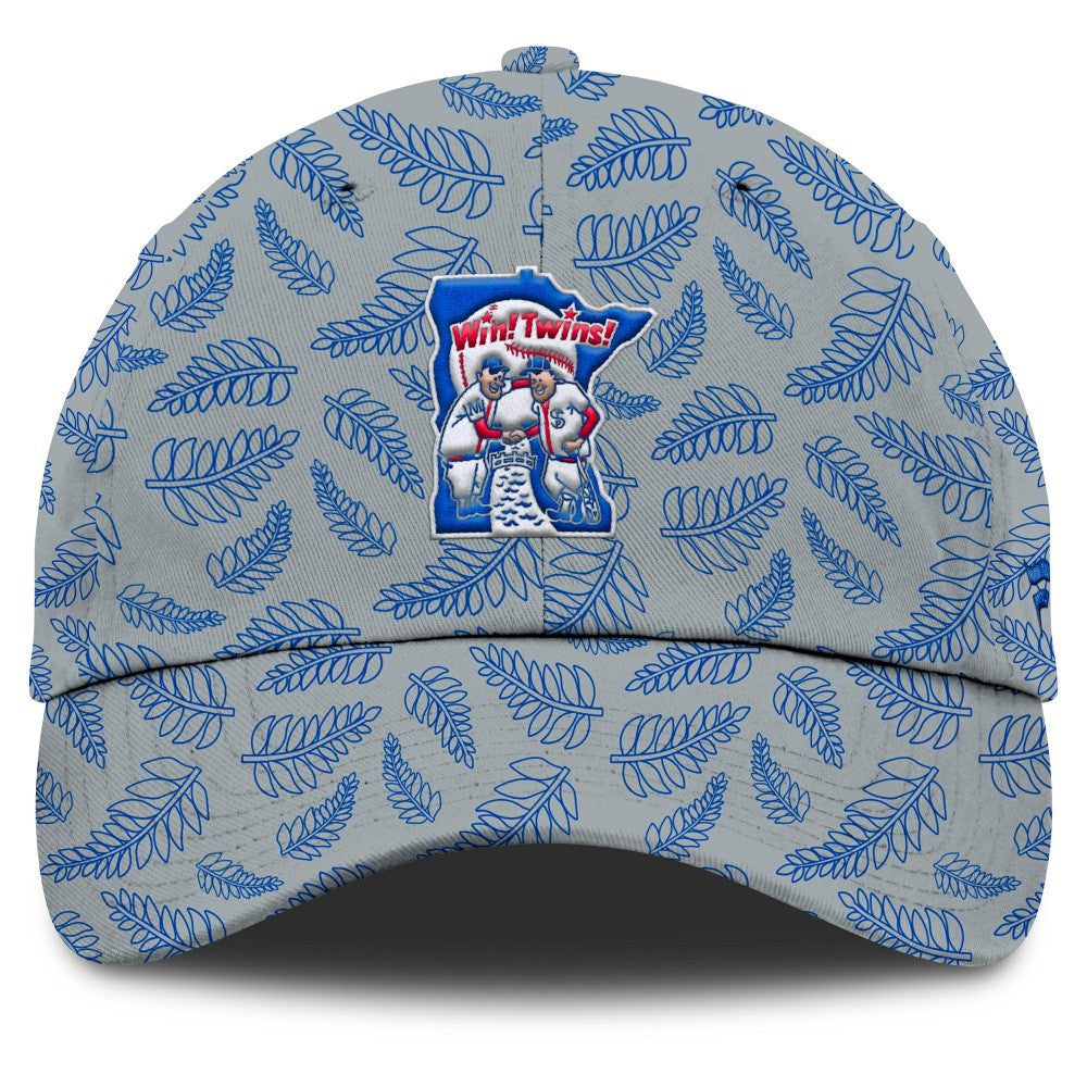 Minnesota Twins Women's Cooperstown Collection Shift Adjustable Hat Gray