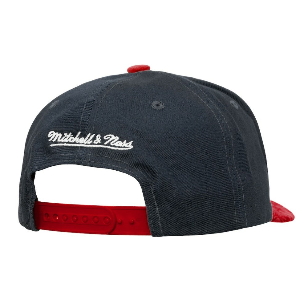 Carolina Hurricanes Mitchell & Ness May Flowers Pro Crown Adjustable Hat - Black/Red Hats