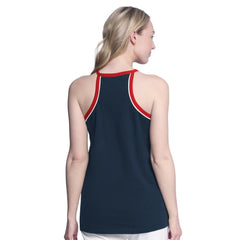 Minnesota Twins G-III 4Her by Carl Banks Women's Curveball Racerback Tank Top Navy