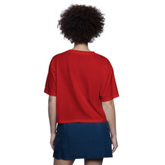 St. Louis Cardinals Starter Women's Play the Ball Boxy Cropped T-Shirt Red