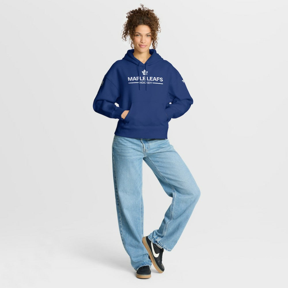 Toronto Maple Leafs Fanatics Women's Authentic Pro Primary Pullover Hoodie - Blue Hoodies