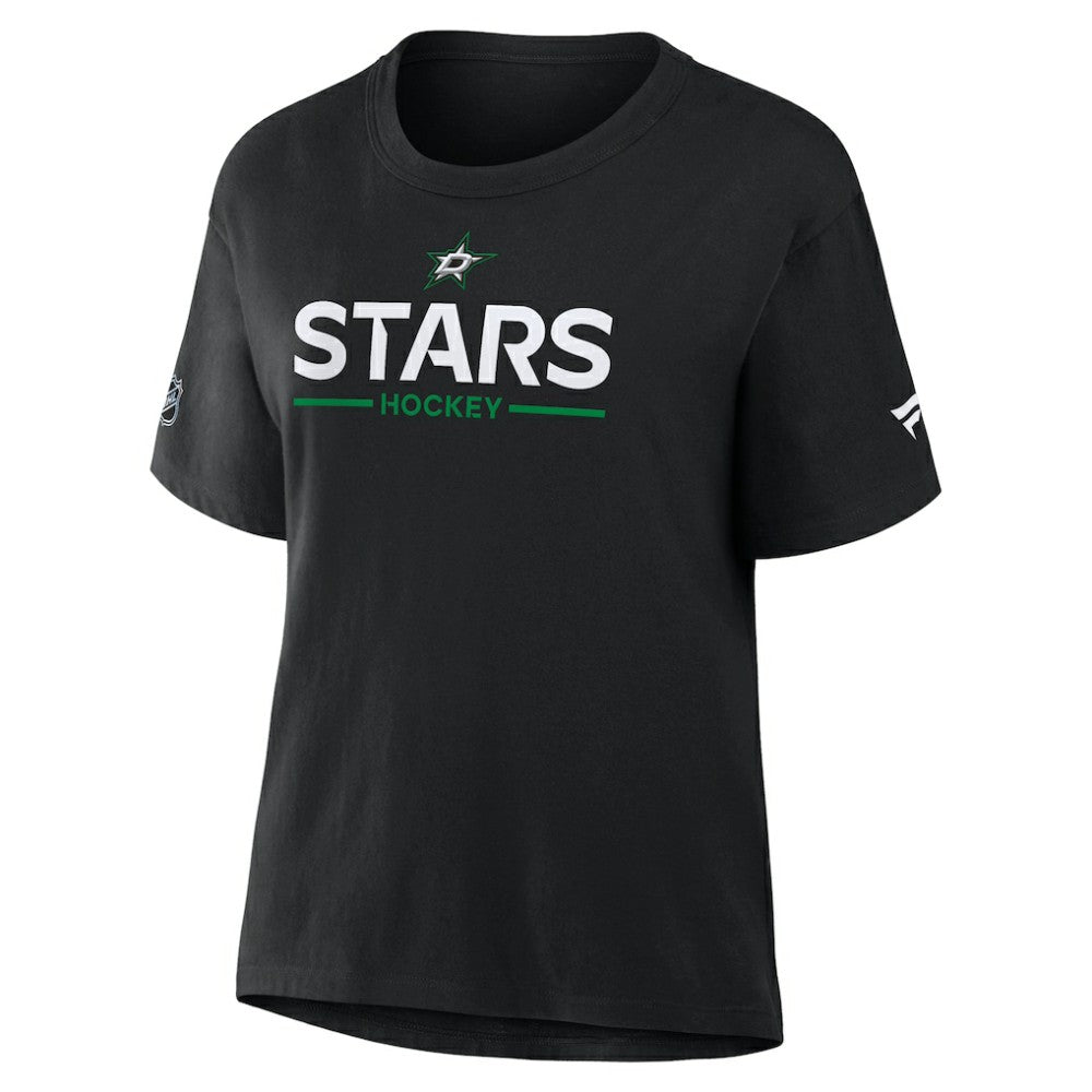 Dallas Stars Fanatics Women's Authentic Pro Primary T-Shirt - Black T-shirts