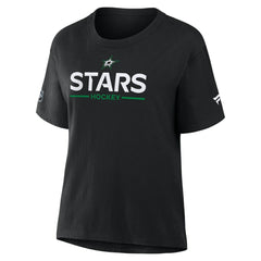 Dallas Stars Fanatics Women's Authentic Pro Primary T-Shirt - Black T-shirts