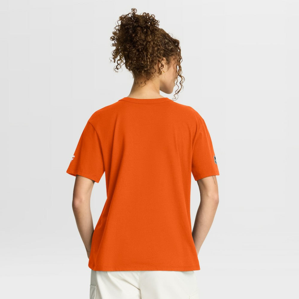 Edmonton Oilers Fanatics Women's Authentic Pro Primary T-Shirt - Orange T-shirts