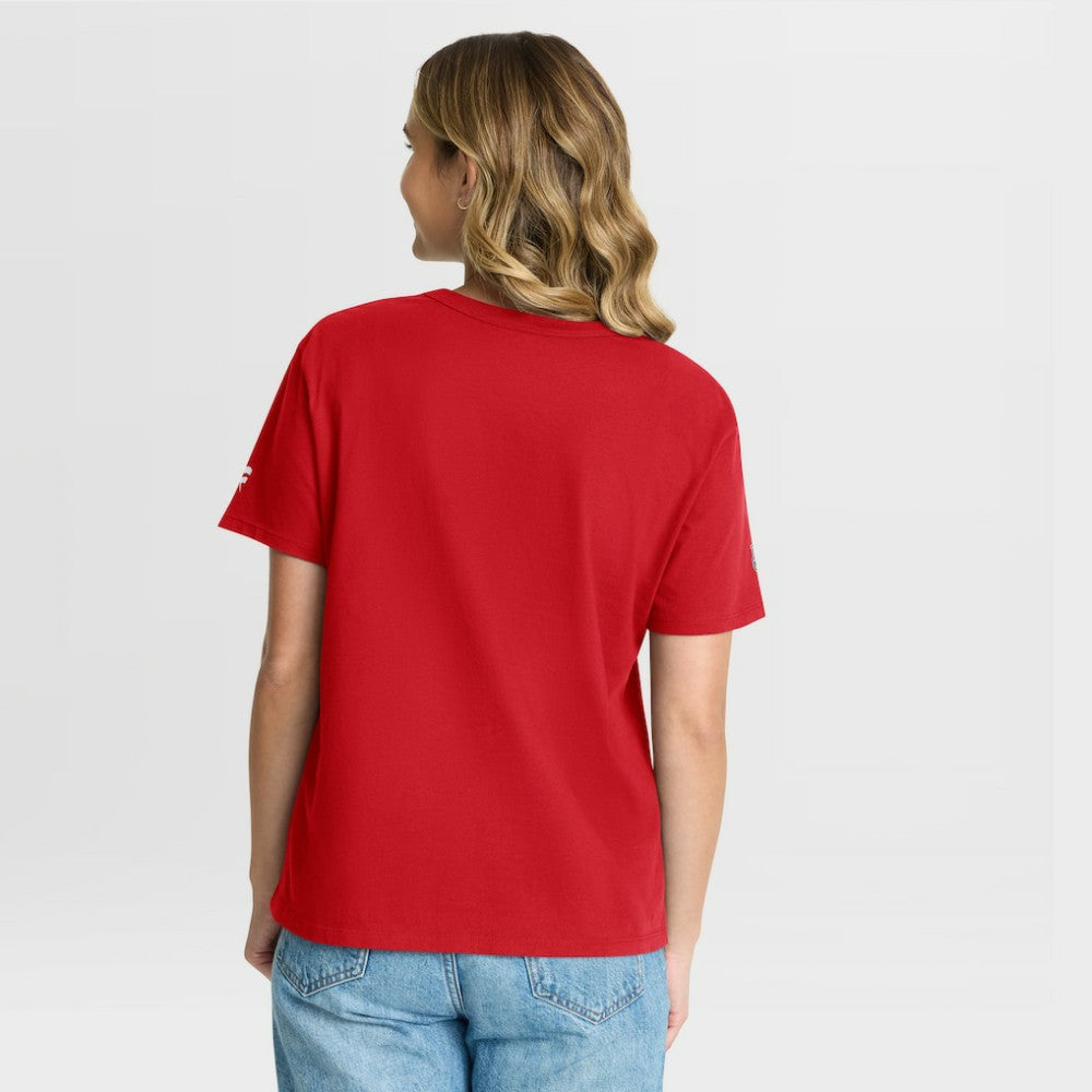 New York Rangers Fanatics Women's Authentic Pro Primary T-Shirt - Red T-shirts