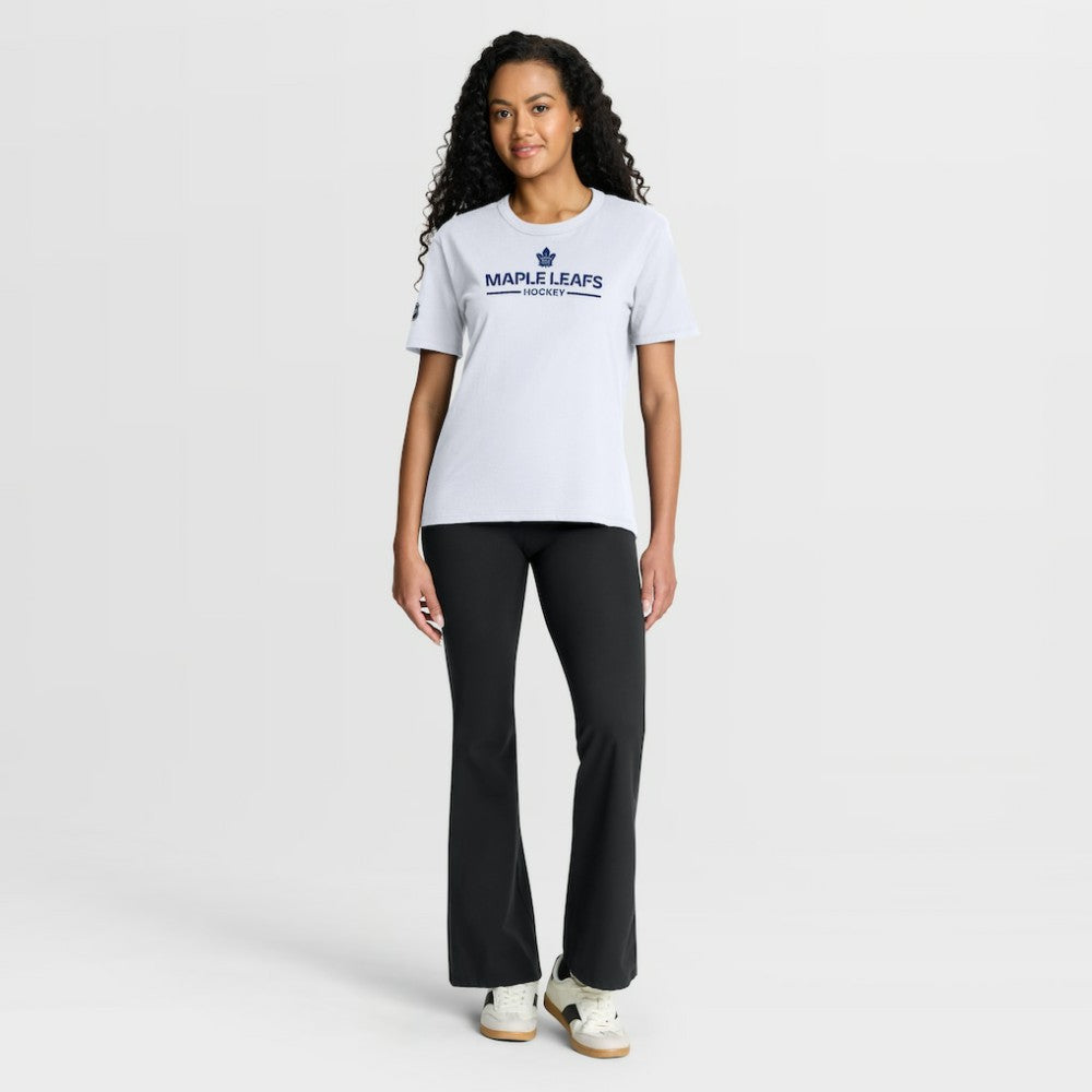 Toronto Maple Leafs Fanatics Women's Authentic Pro Primary T-Shirt - White T-shirts