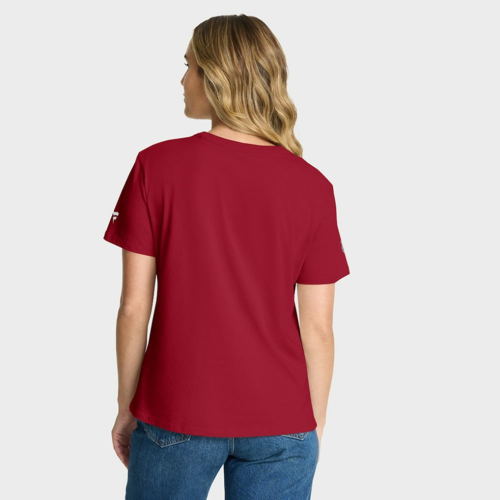 Montreal Canadiens Fanatics Women's Authentic Pro Primary T-Shirt - Red T-shirts