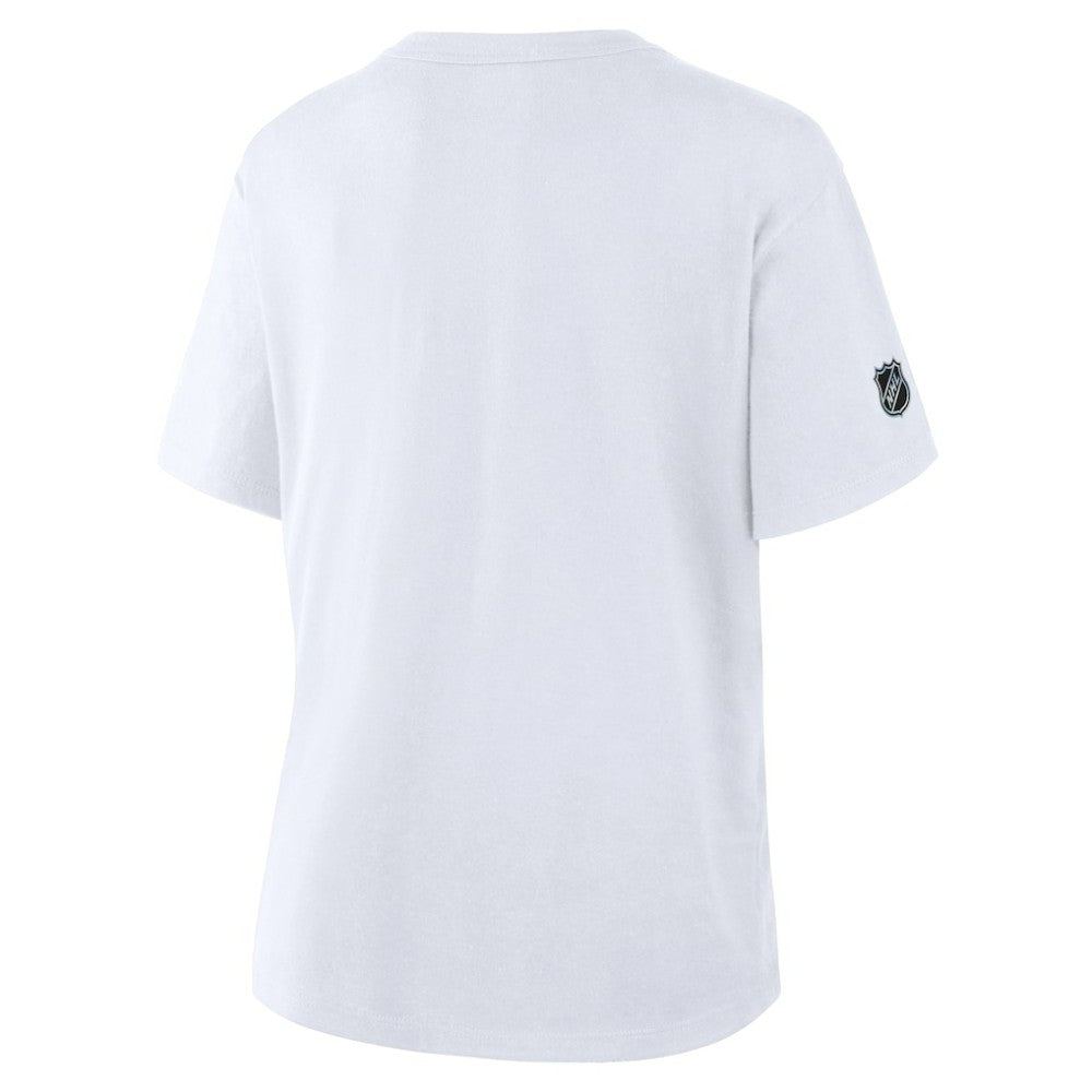 Tampa Bay Lightning Fanatics Women's Authentic Pro Primary T-Shirt - White T-shirts