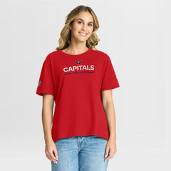 Washington Capitals Fanatics Women's Authentic Pro Primary T-Shirt - Red T-shirts
